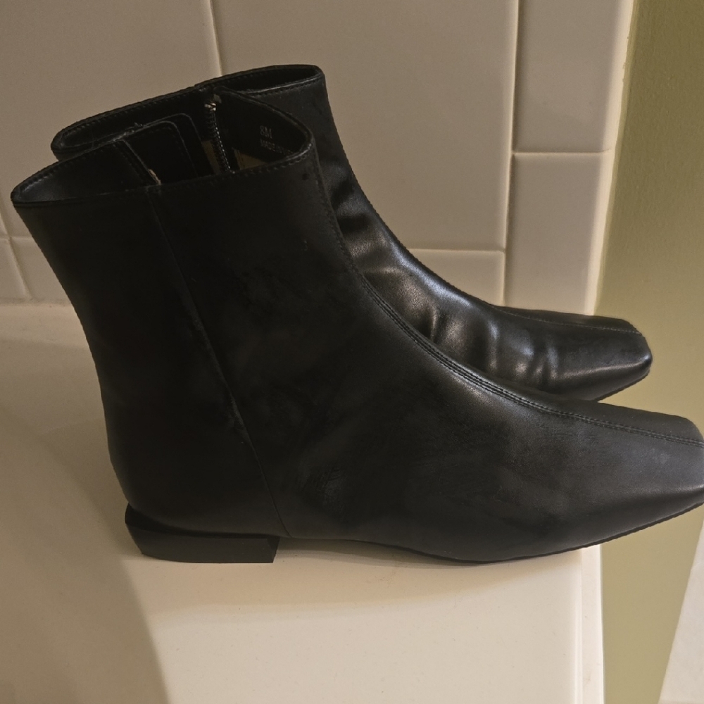 Paolo Black Ankle Boots